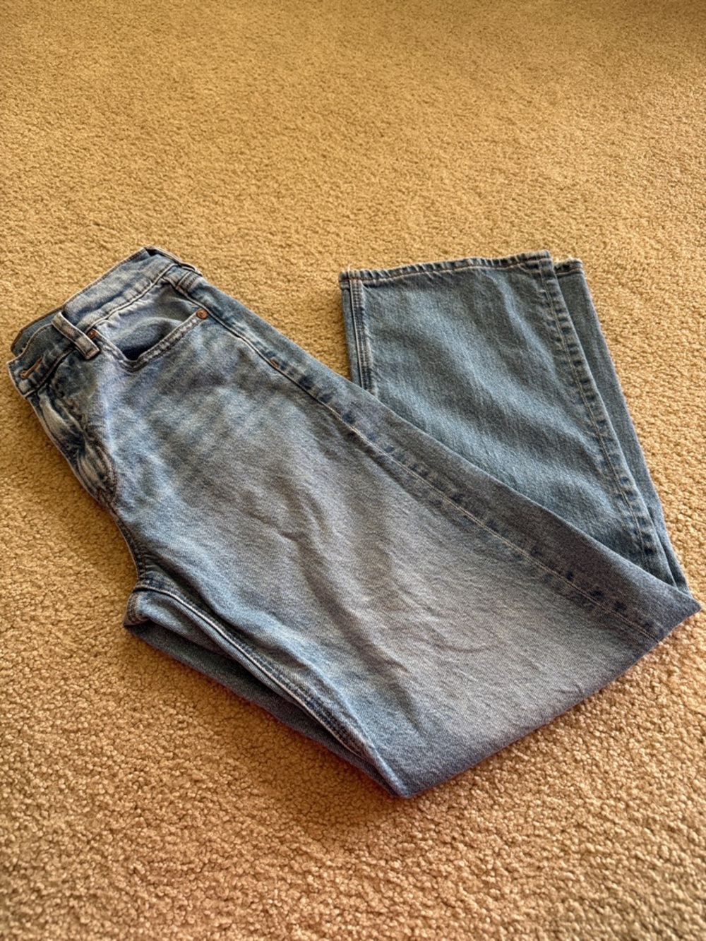 Women’s Light Blue Denim Jeans - Stovepipe fit